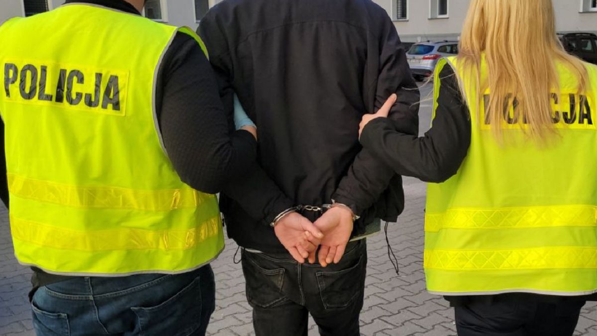Sprawcę szybko zatrzymano.