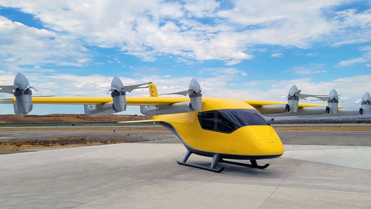 Autonomiczna powietrzna taksówka elektryczna Wisk