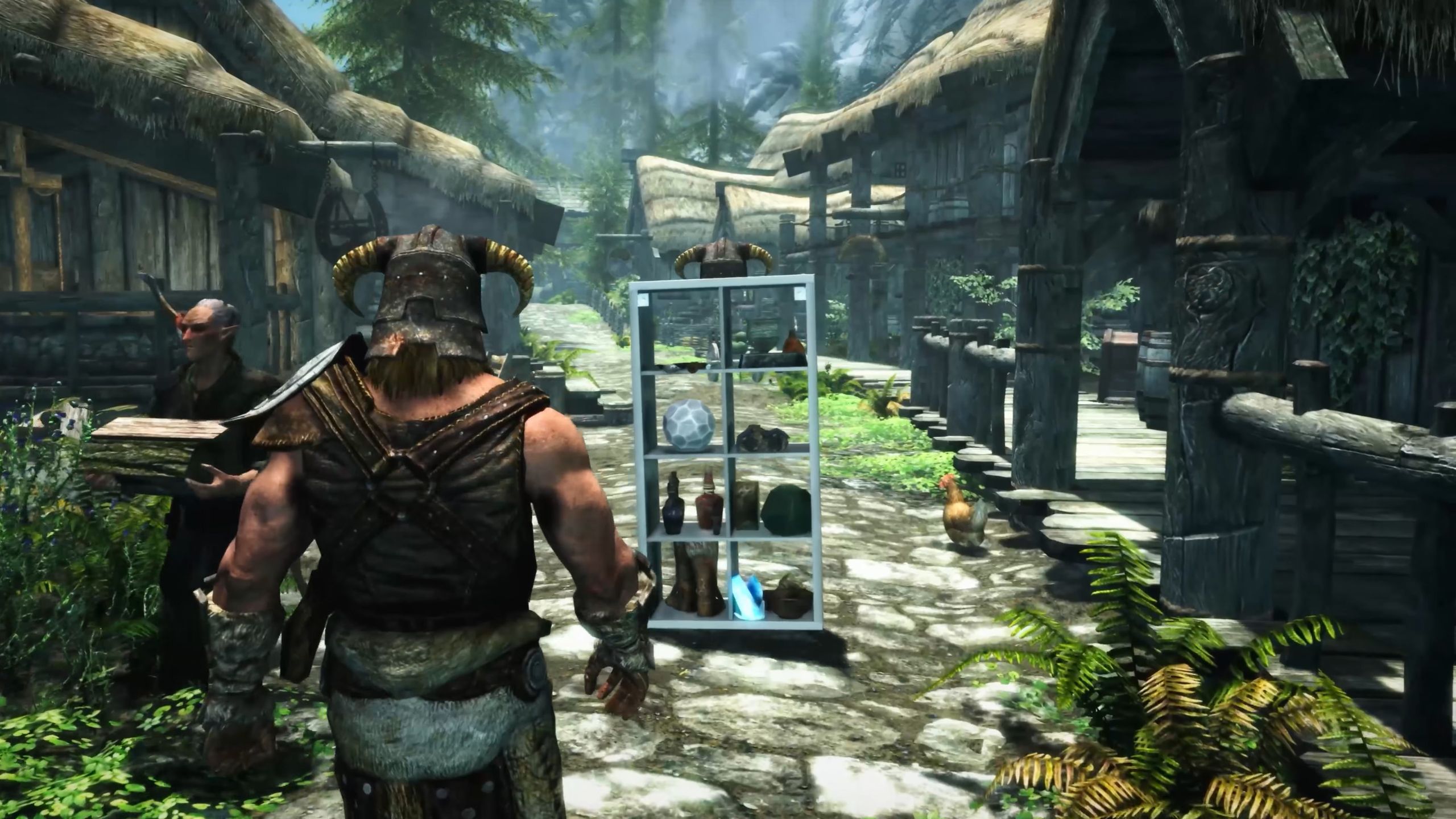 Regał IKEA KALLAX w grze TES V: Skyrim