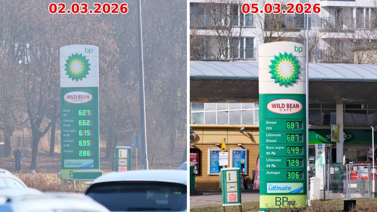 Podwyżka cen na stacji paliw w ciągu kilku dni - BP ul. Północna Lublin