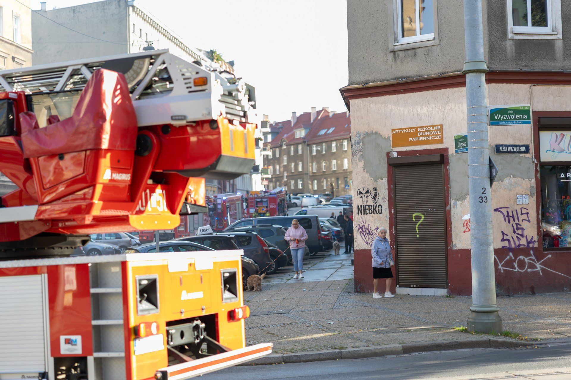 Pożar mieszkania na Niebuszewie