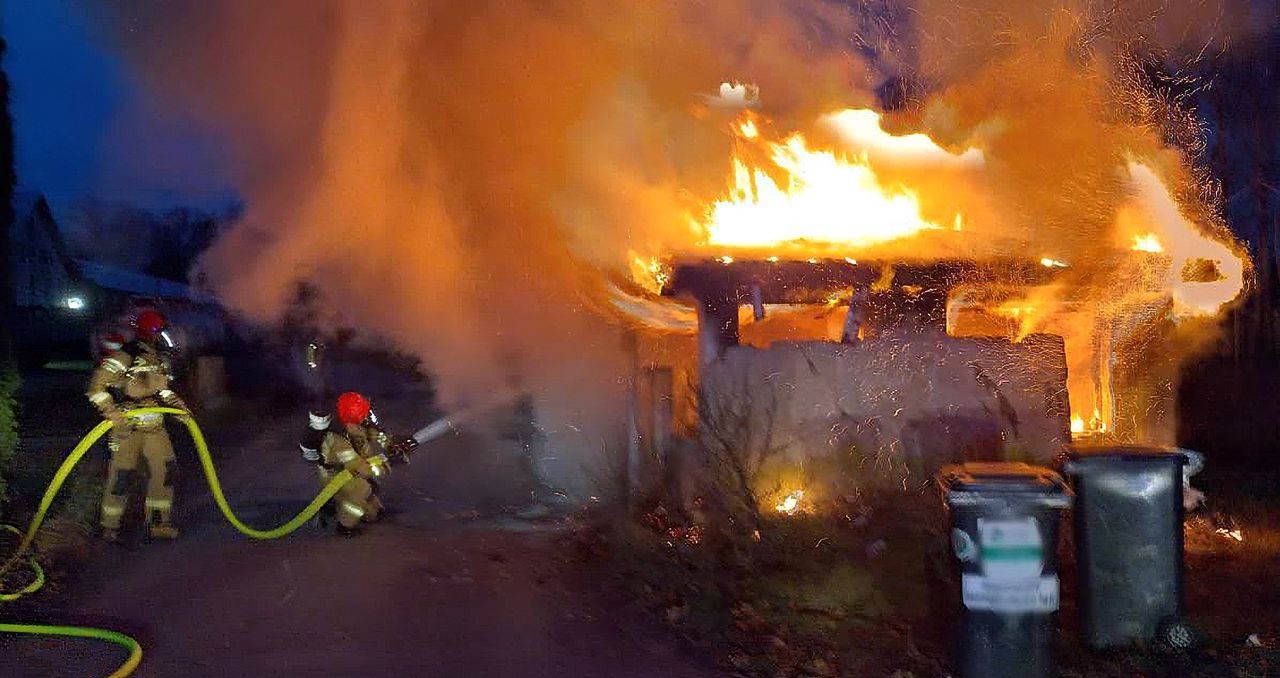 Strączno: Tragiczny pożar. W płomieniach zginęła jedna osoba