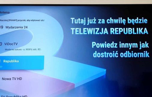TV Republika już widoczna na MUX-8. „Jesteśmy gotowi nadawać nawet jutro”