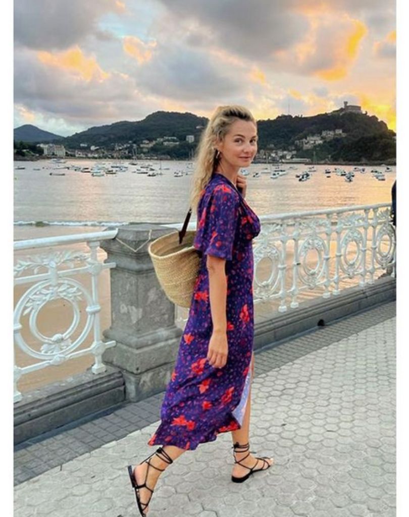 Małgorzata Socha pozuje z mężem na randce
