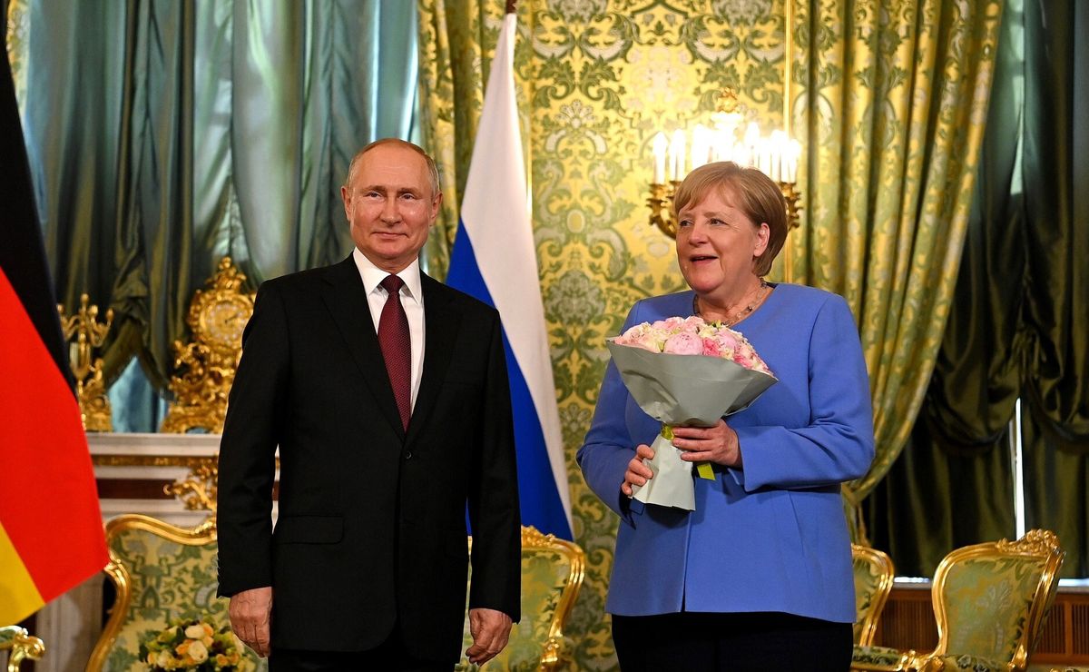 Spotkanie Merkel i Putina w Moskwie