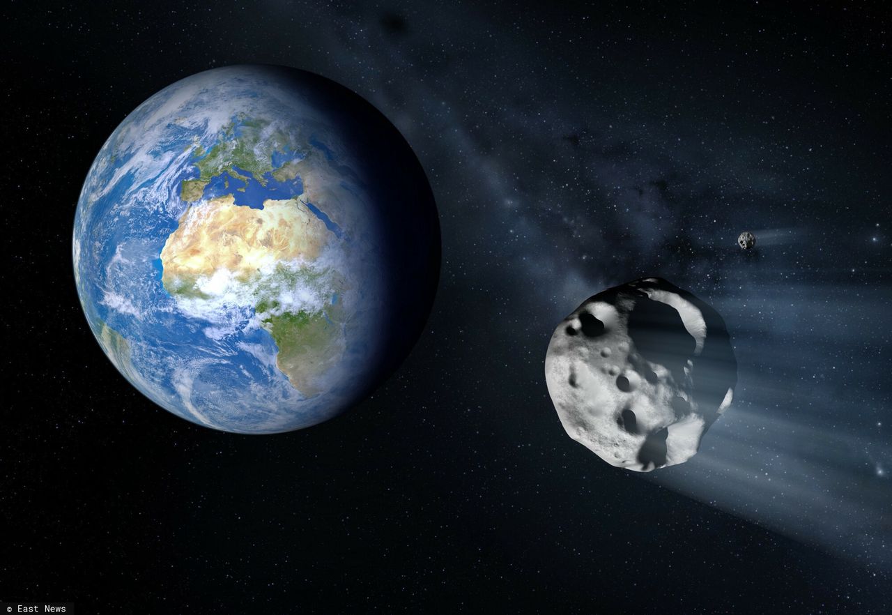 Asteroida zmierza w stronę Ziemi. Oszacowano ryzyko kolizji