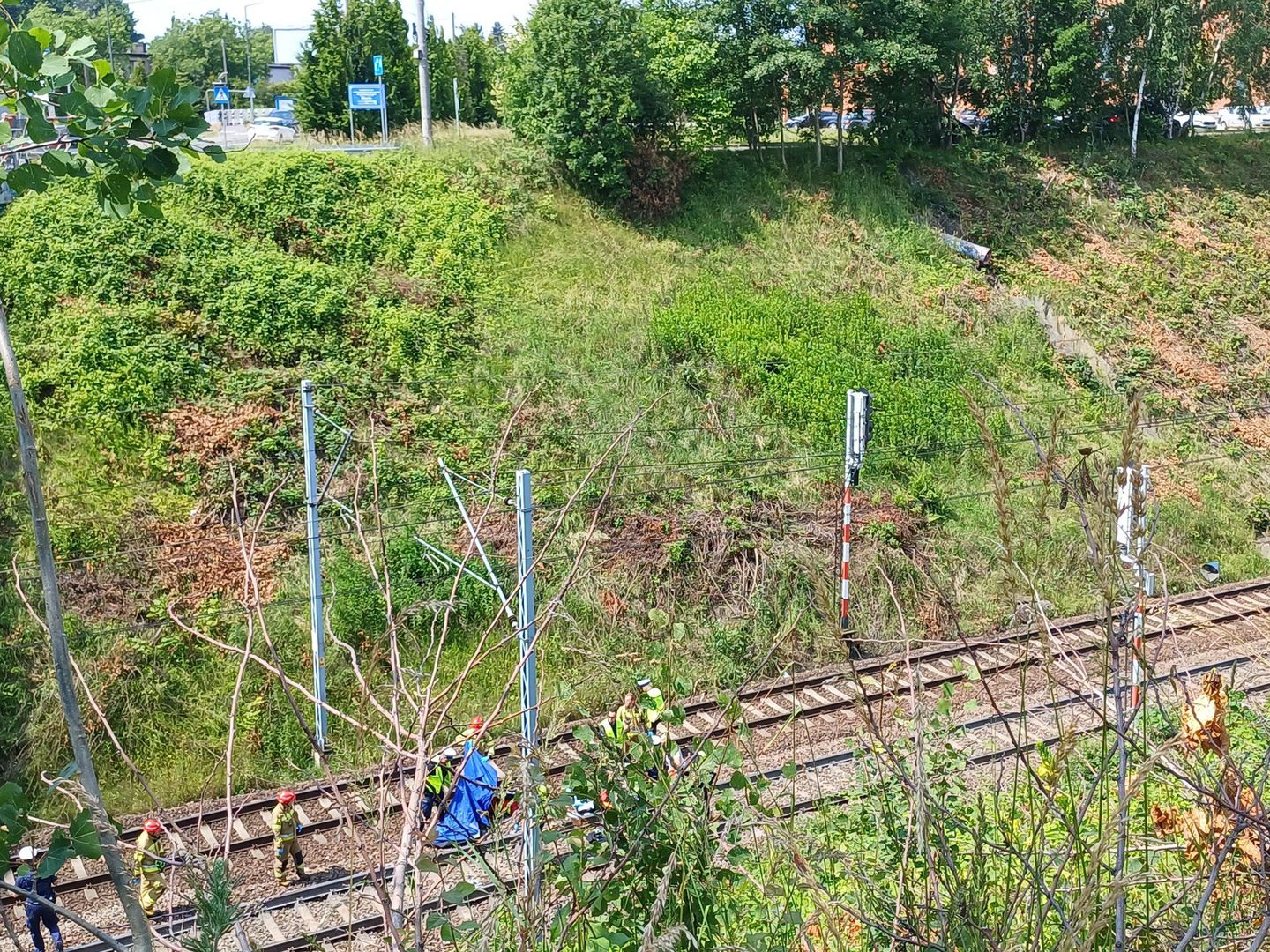 Wypadek w Rybniku