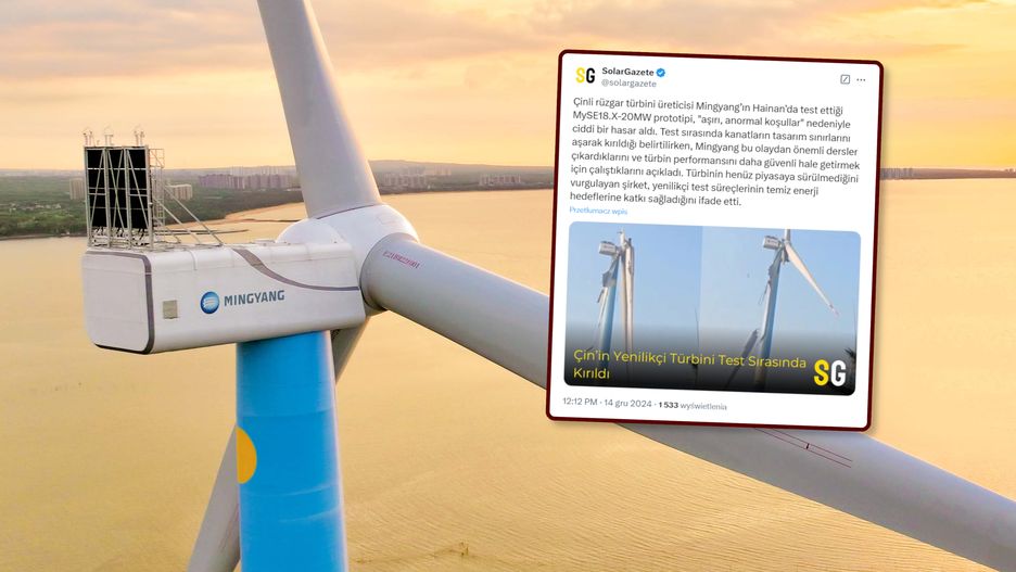 Turbina MySE18.X-20MW uległa uszkodzeniu