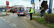 Stubno: Wypadek z udziałem dwóch mężczyzn na kolarzówkach. Jeden z nich uderzył w ogrodzenie