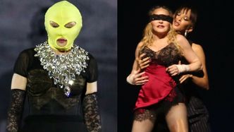 Madonna OBMACUJE I CAŁUJE półnagą tancerkę na scenie w Rio de Janeiro (ZDJĘCIA)