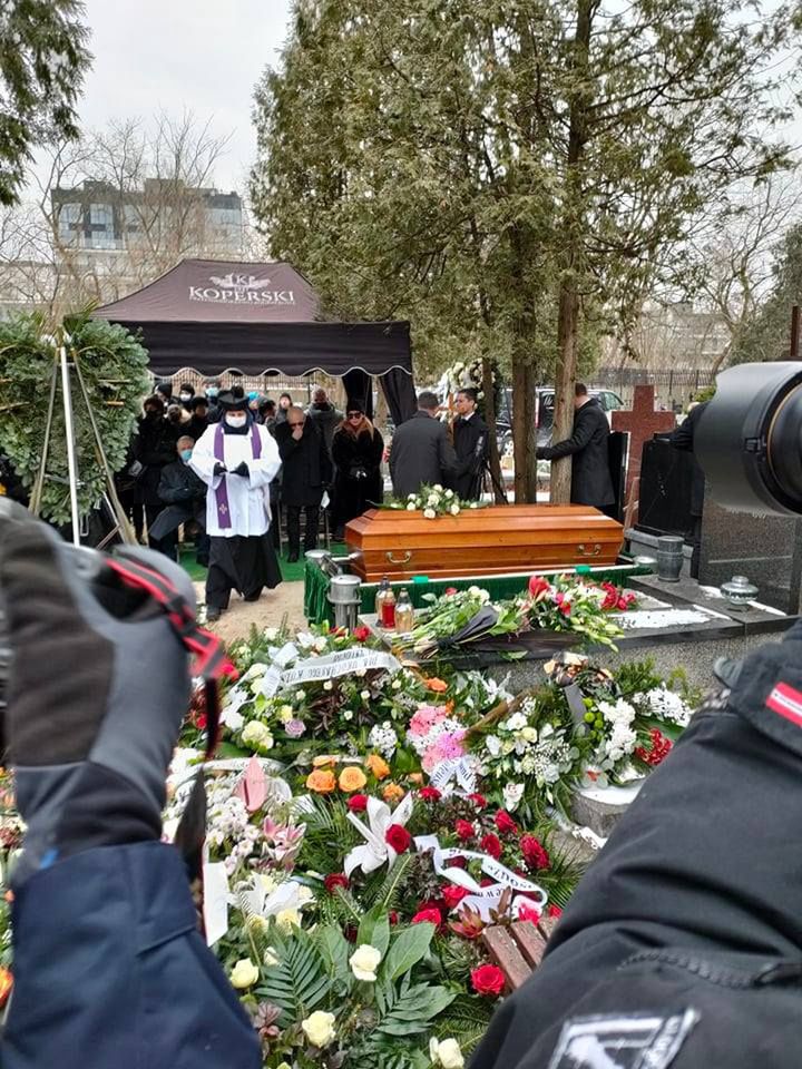 Pogrzeb Karola "Pjusa" Nowakowskiego