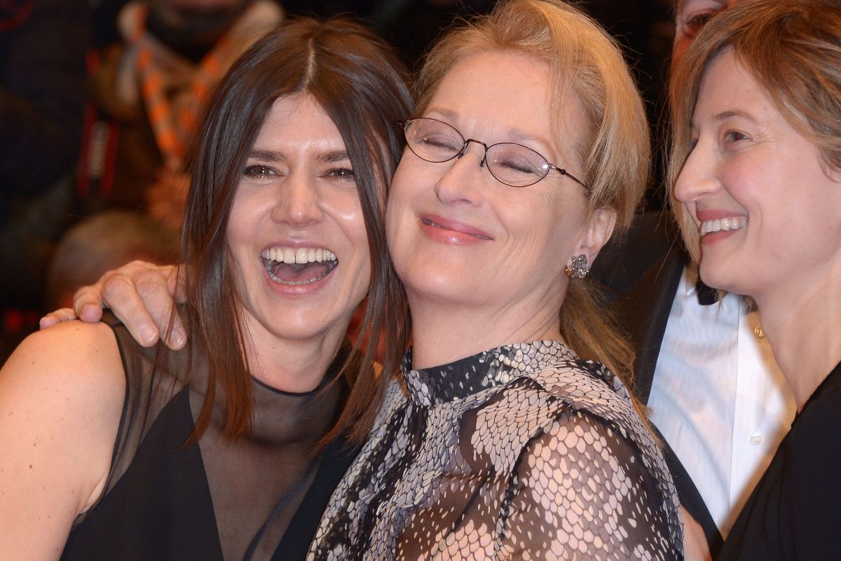 Małgorzata Szumowska, Meryl Streep i Alba Rohrwacher na Berlinale  w 2016 r.