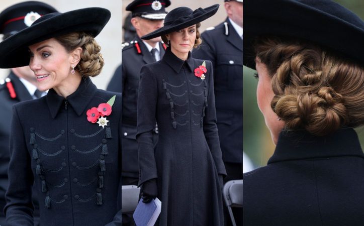 Kate Middleton uczestniczy w obchodach Dnia Pamięci