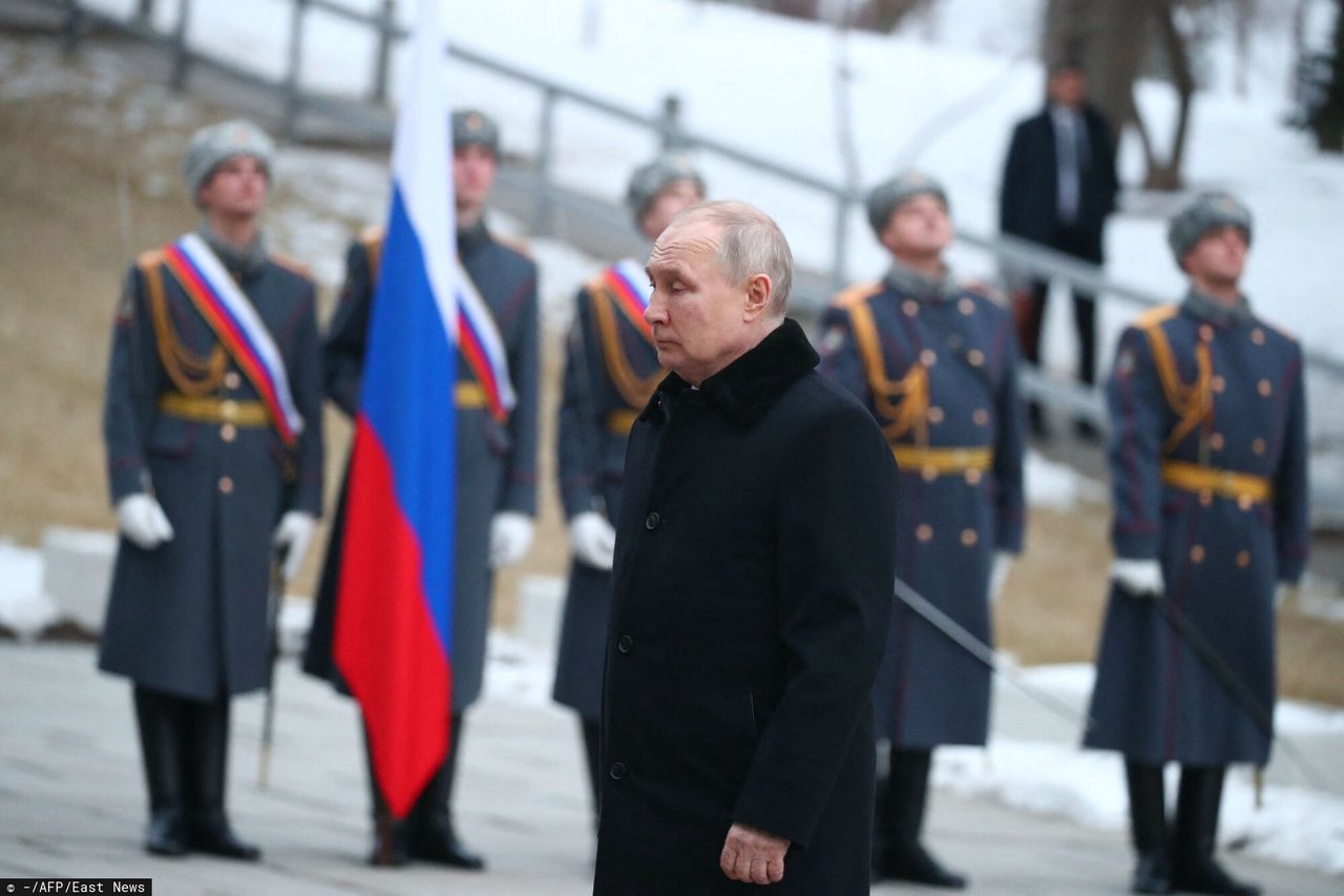 "Rusyfikacja Ukrainy". Ujawniono kuriozalny plan Putina (Photo by SPUTNIK / AFP)
-