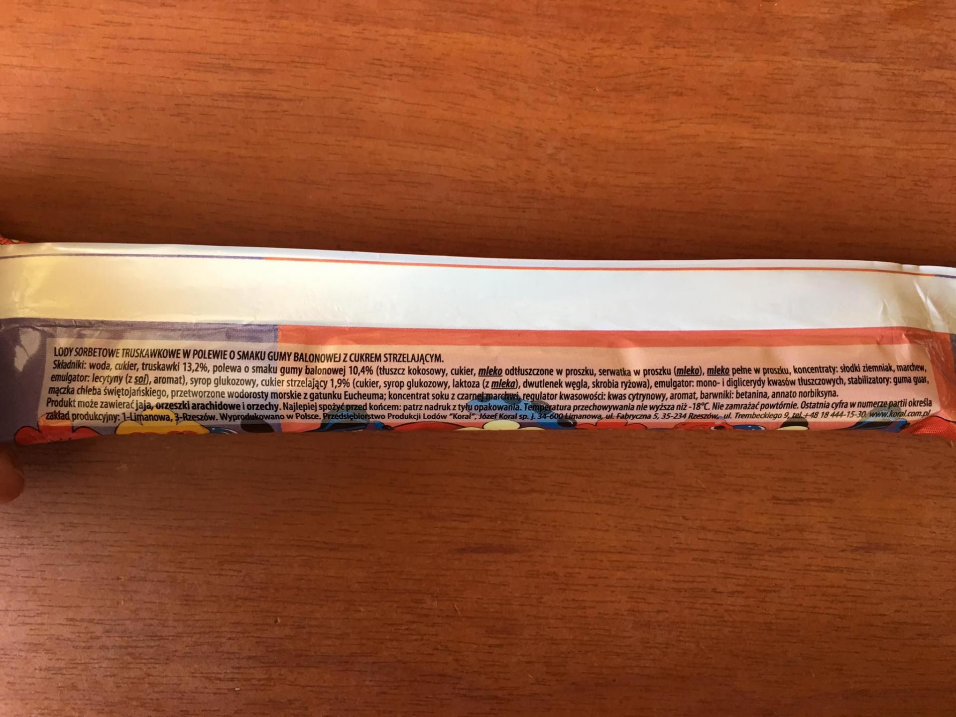 W składzie mnóstwo cukru i syrop glukozowy