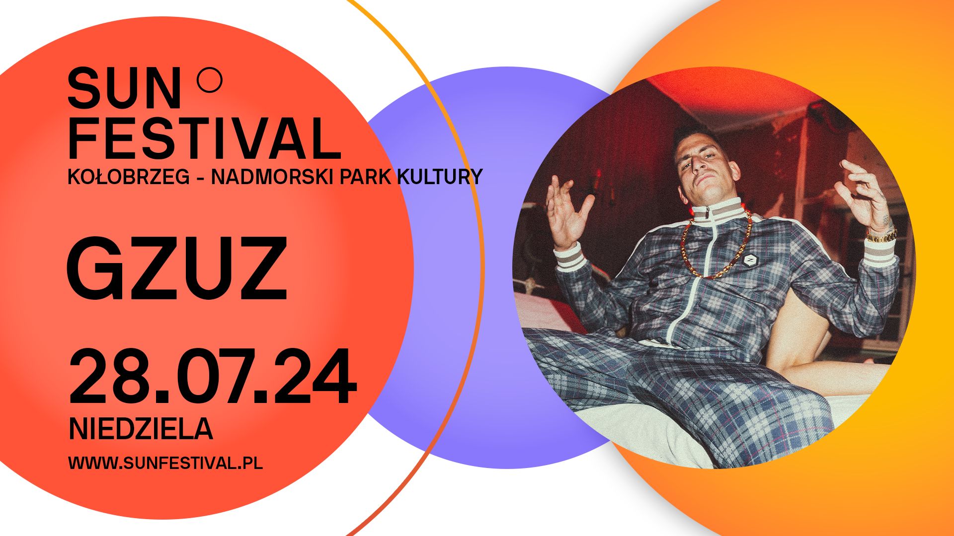 Raper GZUZ będzie jedną z czołowych gwiazd Sun Festival w Kołobrzegu