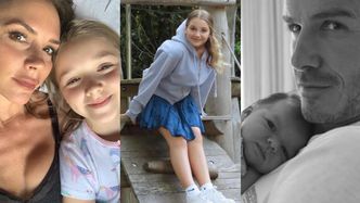 Victoria i David Beckhamowie świętują 12. urodziny córki. Pokazali, jak zmieniała się Harper Seven. Ale wyrosła! (ZDJĘCIA)