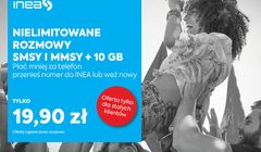 Nielimitowane usługi mobilne i 10 GB Internetu za 19,90 zł w Inea