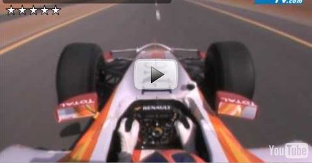 Renault R28 na dubajskiej autostradzie