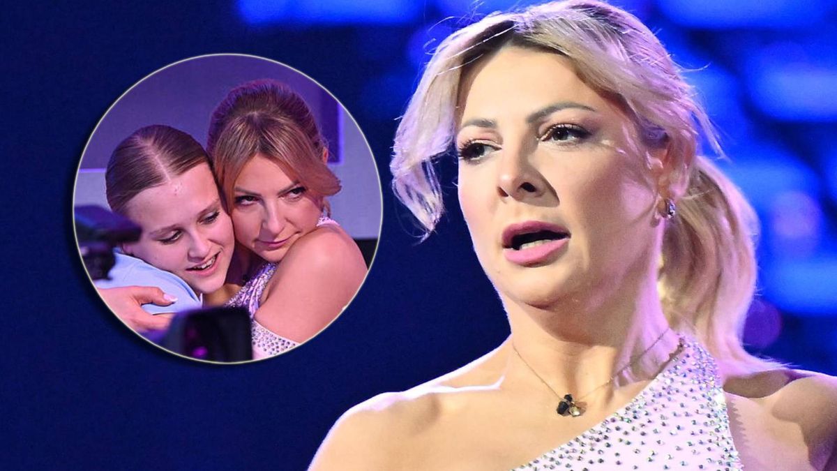 Magda Narożna z córką