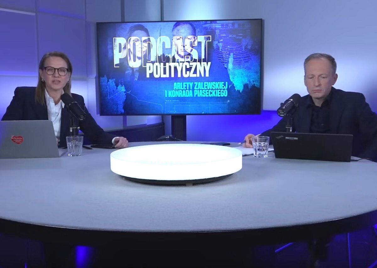 Zalewska i Piasecki we wspólnym „Podcaście Politycznym”
