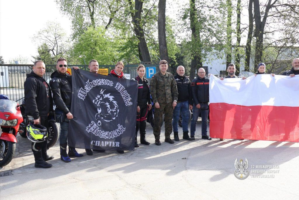 Akcja wielkopolskich terytorialsów. 6. Motocyklowy Rajd Weteranów