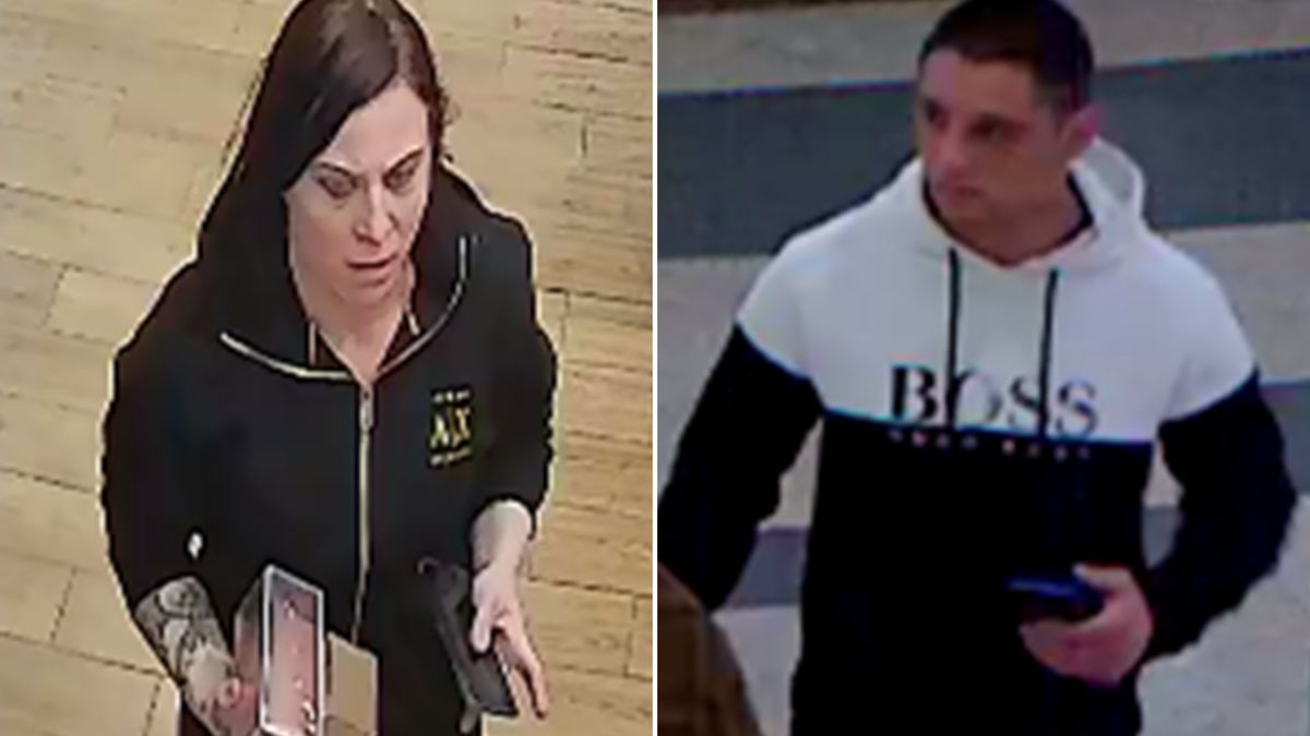 Policjanci próbują ustalić tożsamość tych dwóch osób.