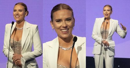 Scarlett Johansson OLŚNIEWA na imprezie, zaliczając publiczny debiut po urodzeniu syna (ZDJĘCIA)