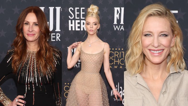 Critics Choice Awards. Zatrzęsienie gwiazd na czerwonym dywanie: Julia Roberts, Cate Blanchett, Anya Taylor-Joy i INNI (ZDJĘCIA)