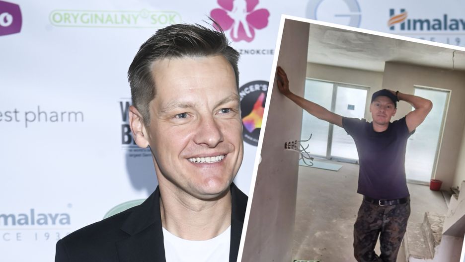 Marcin Mroczek wykańcza nowy dom