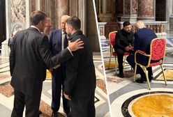 Twarzą w twarz w bazylice. Spotkanie Trump-Zełenski, są zdjęcia