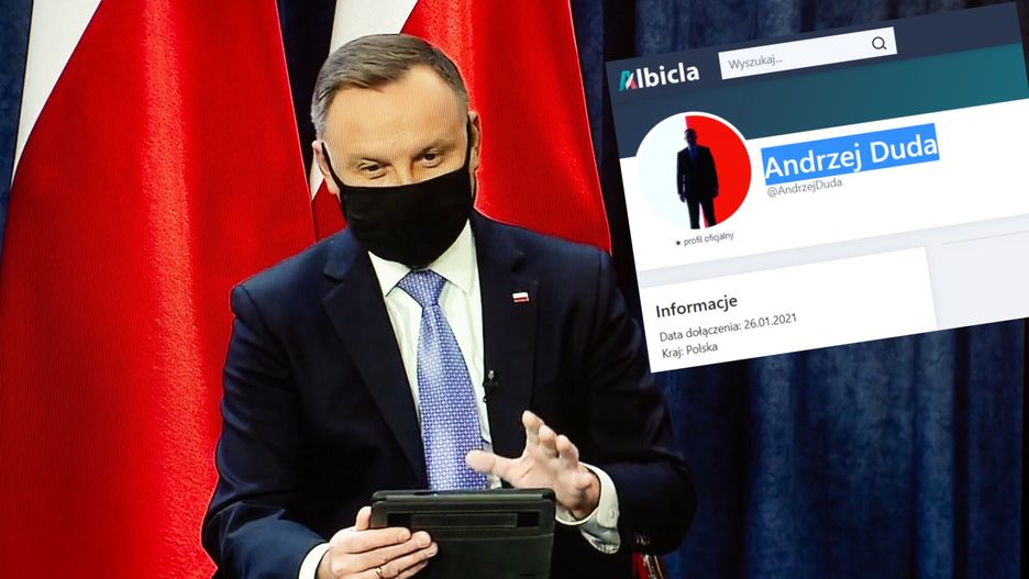Andrzej Duda ma nowe konto. Dołączył do użytkowników Albicla (Karol Makurat/REPORTER
