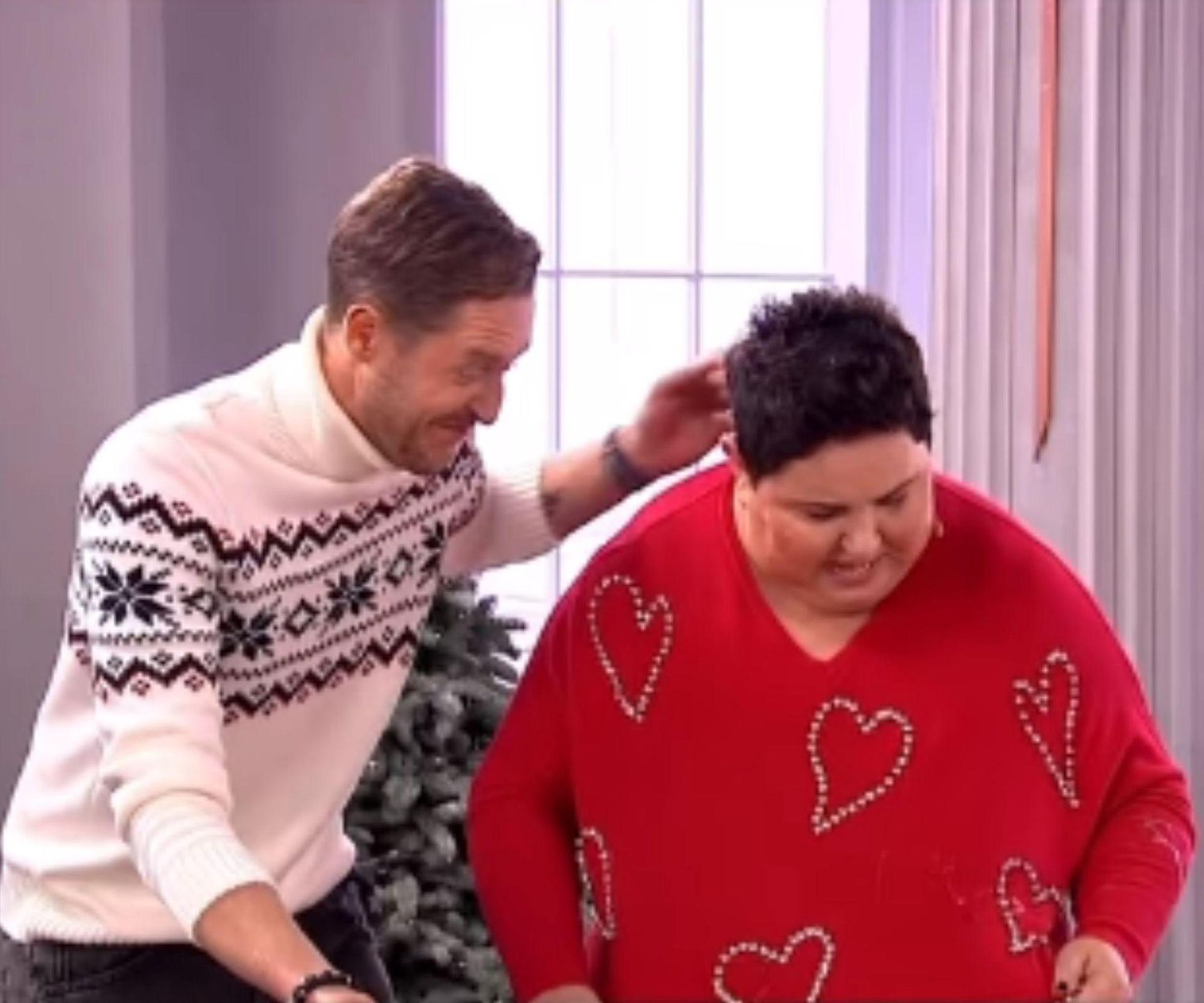 Damian Michałowski i Dorota Wellman mieli drobną wpadkę na wizji