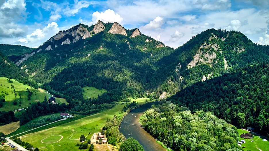 Spada poziom wody na Dunajcu