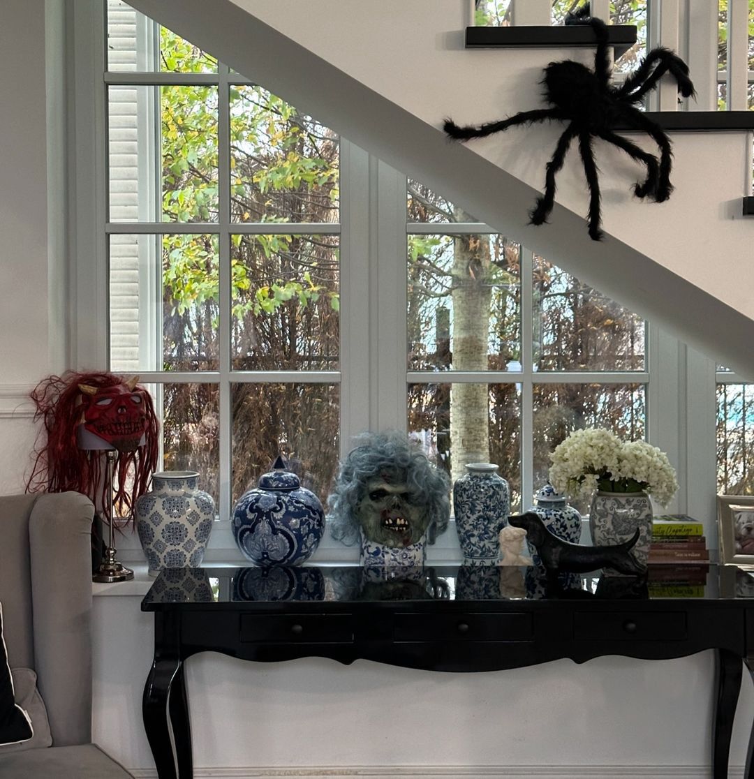 Małgorzata Rozenek udekorowała dom na Halloween