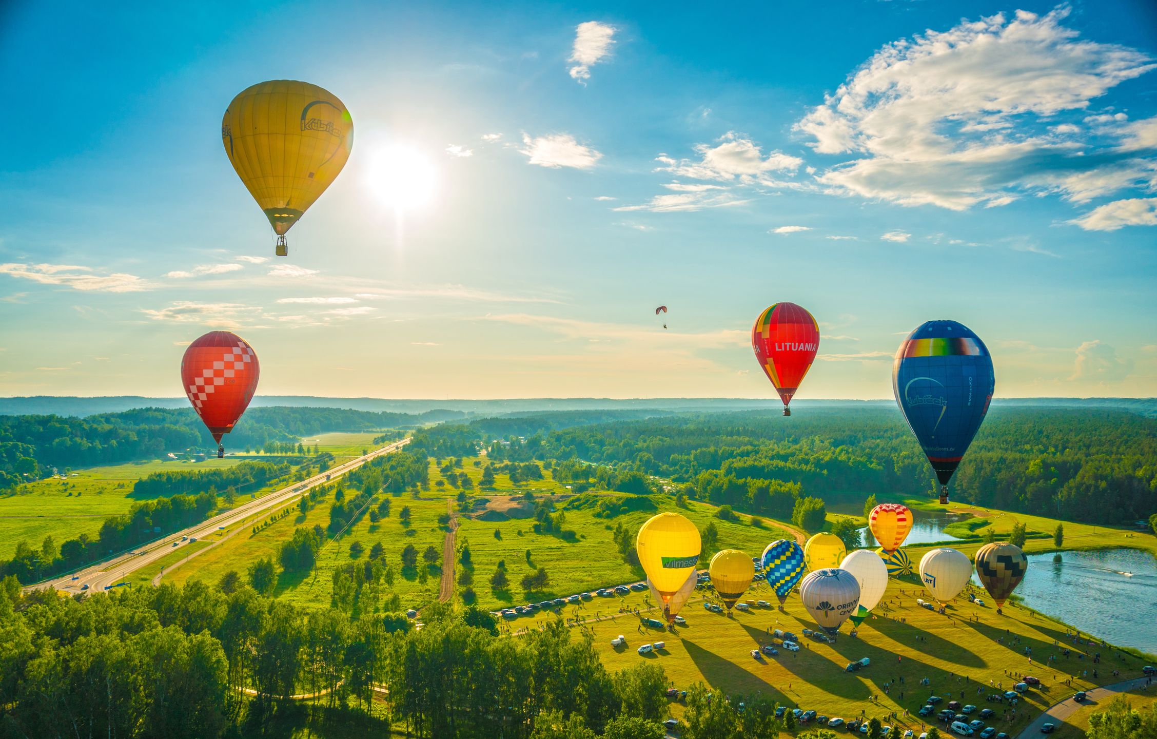 Mistrzostwa balonowe w Birsztanach 