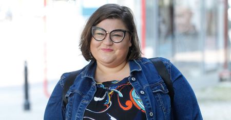 Dominika Gwit wypoczywa na Mazurach. Pokazała się z wielkim flamingiem