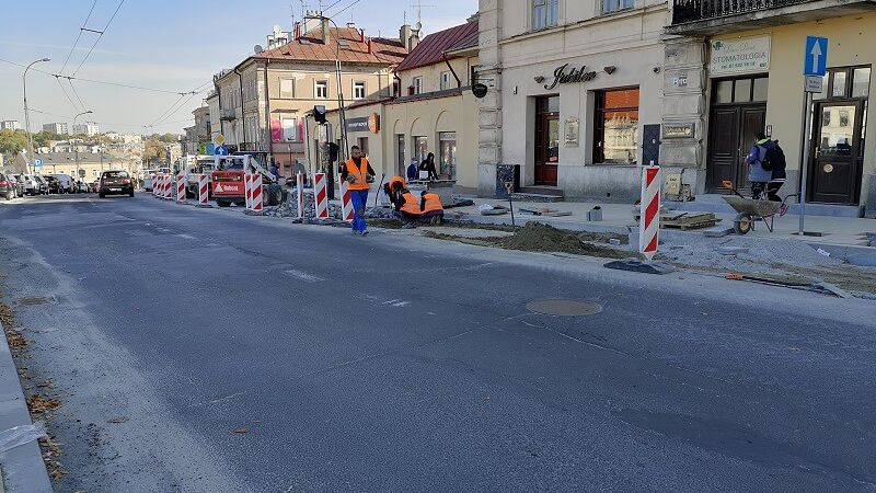 Remont chodników wzdłuż ul. Lubartowskiej