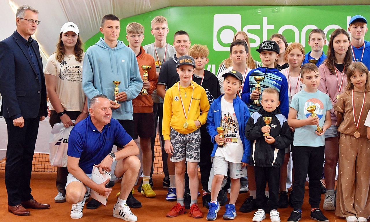 Turniej tenisowy XX Babolat Tour Piła 2025 za nami