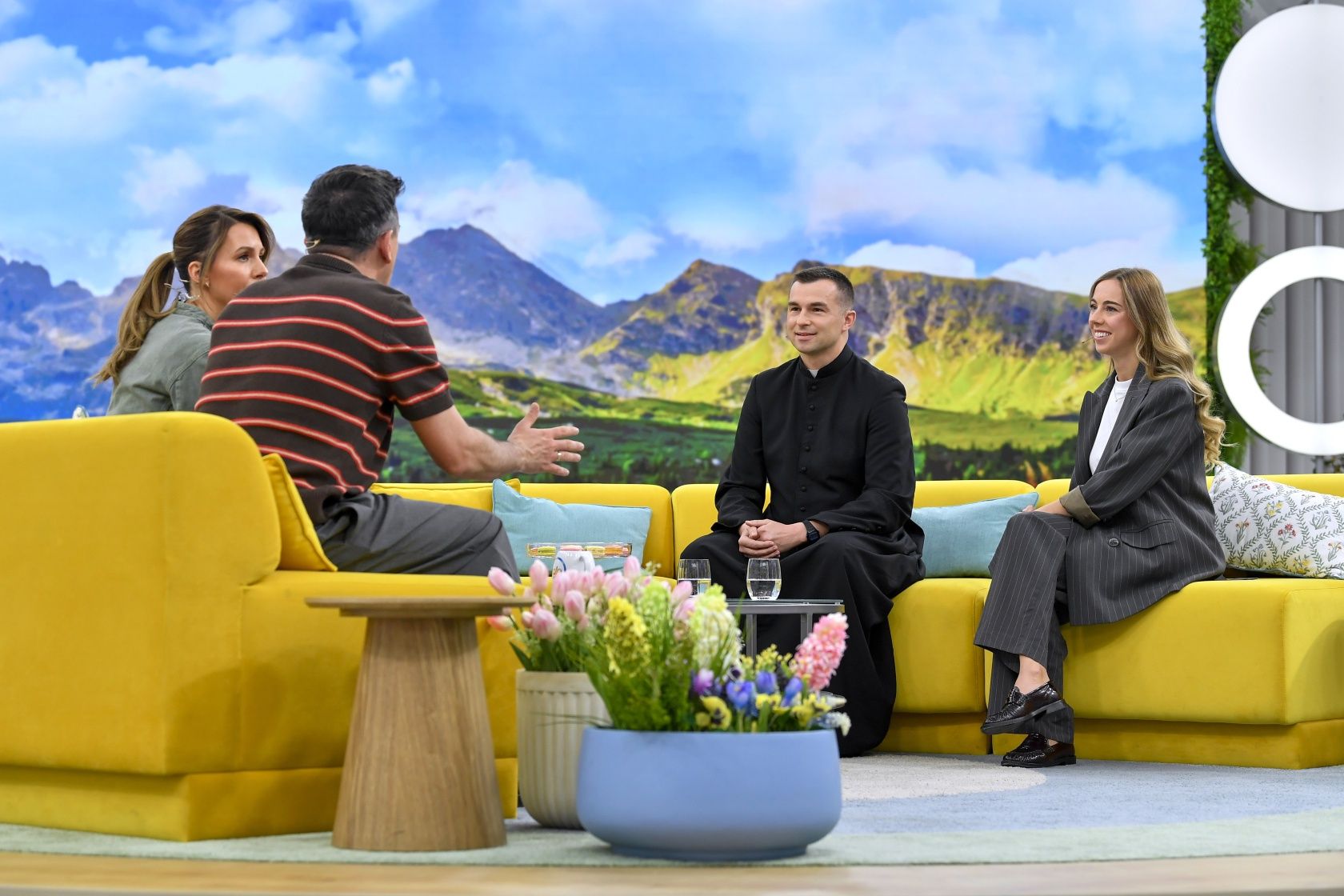 Prowadzący i goście "halo tu polsat"