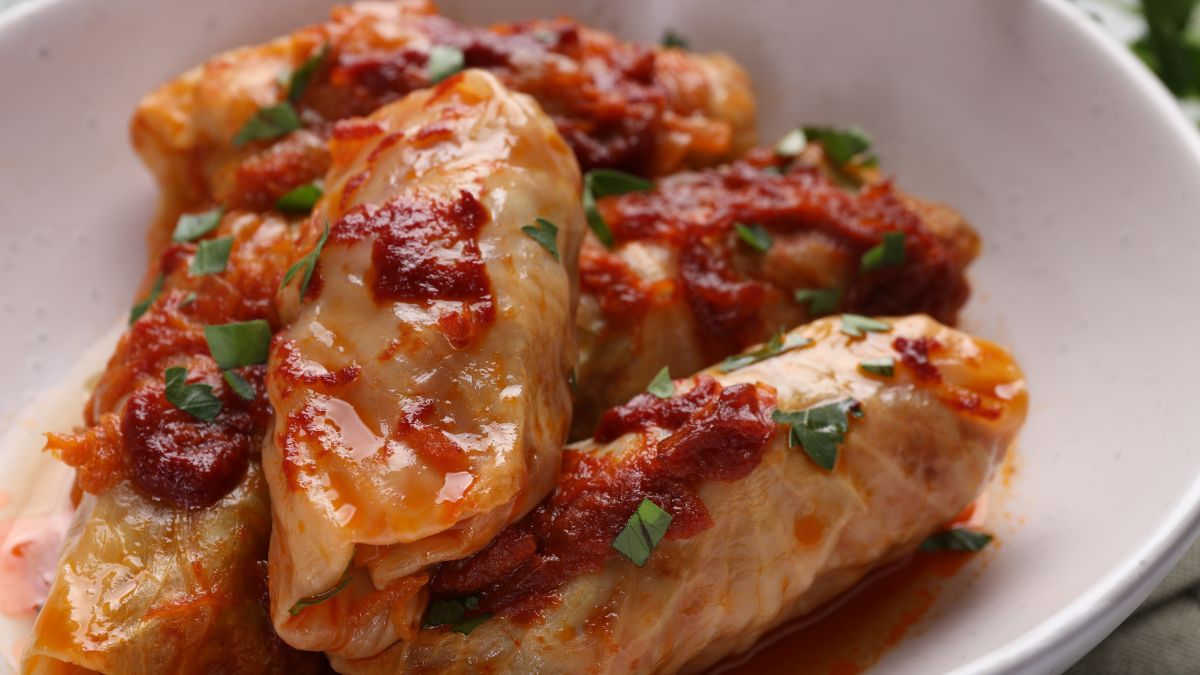 Spróbuj gołąbków z innym mięsnym farszem