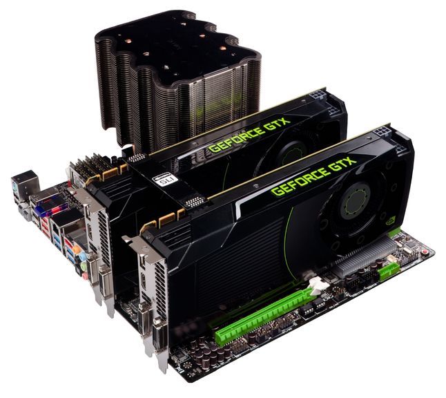 Nvidia GeForce GTX 680 SLI (fot. Nvidia)