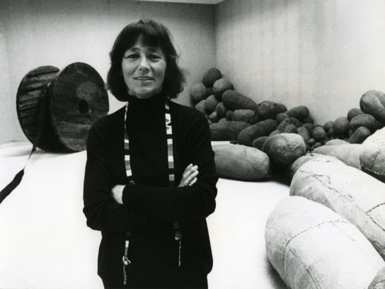 Warszawa. Magdalena Abakanowicz