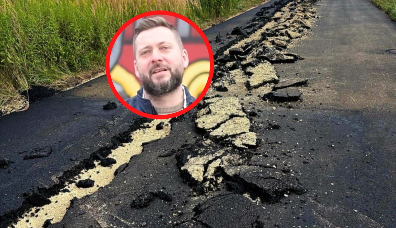 "Rozwalał obrzeża". Mówi, co rolnik robił przed zaoraniem asfaltu