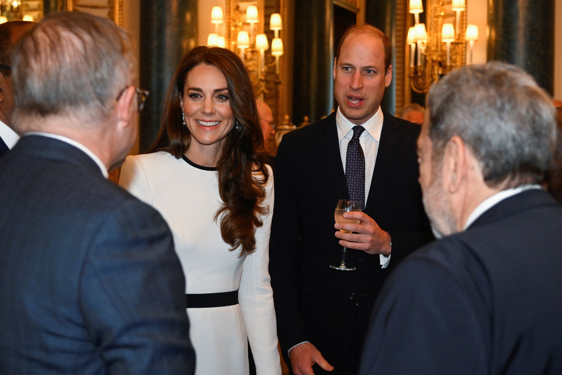 Kate Middleton na lunchu przed koronacją Karola III