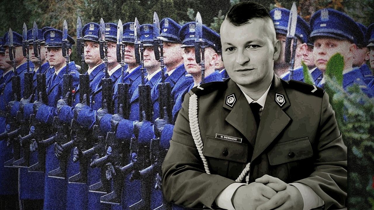 Uroczystości pogrzebowe Mateusza Biernackiego