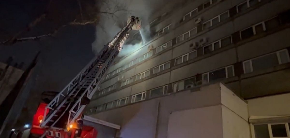 W pożarze moskiewskiego hotelu zginęło sześć osób