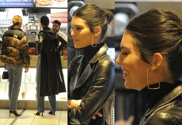 Kendall Jenner przyłapana nocą w "sieciówce" z fast foodem! (ZDJĘCIA)