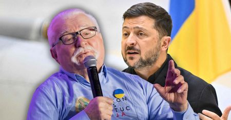 Wałęsa wściekły na Zełenskiego. "Ubliżył mi"