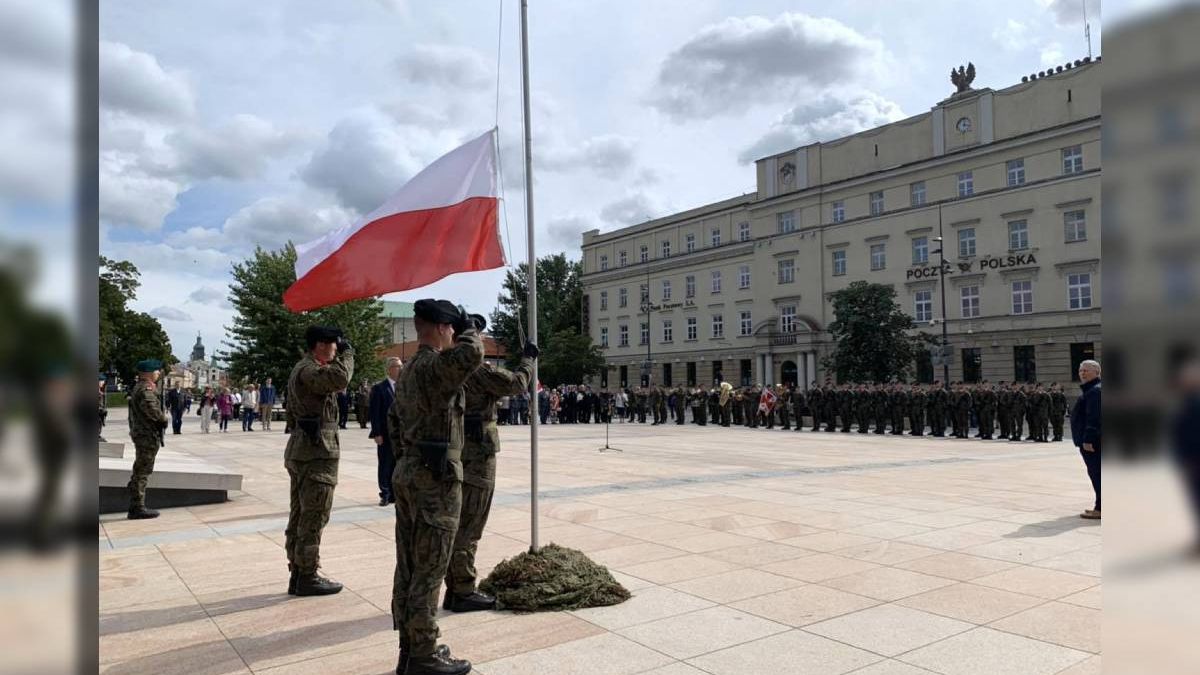 Uroczystości na Placu Litewskim przy Pomniku Nieznanego Żołnierza